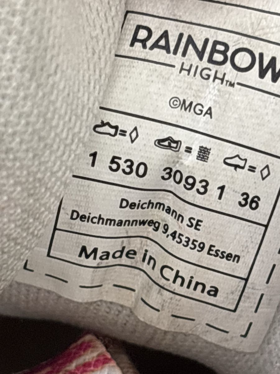 Rainbow Scarpe da donna: Rainbow High Sneaker – Usato da langenthal venduto da rundholz7 8