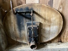Güllenfass Deckel, Fassdeckel, Holzfass
