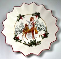 VILLEROY & BOCH*WEIHNACHTSTELLER FÜR SNACKS, LOLLIES****