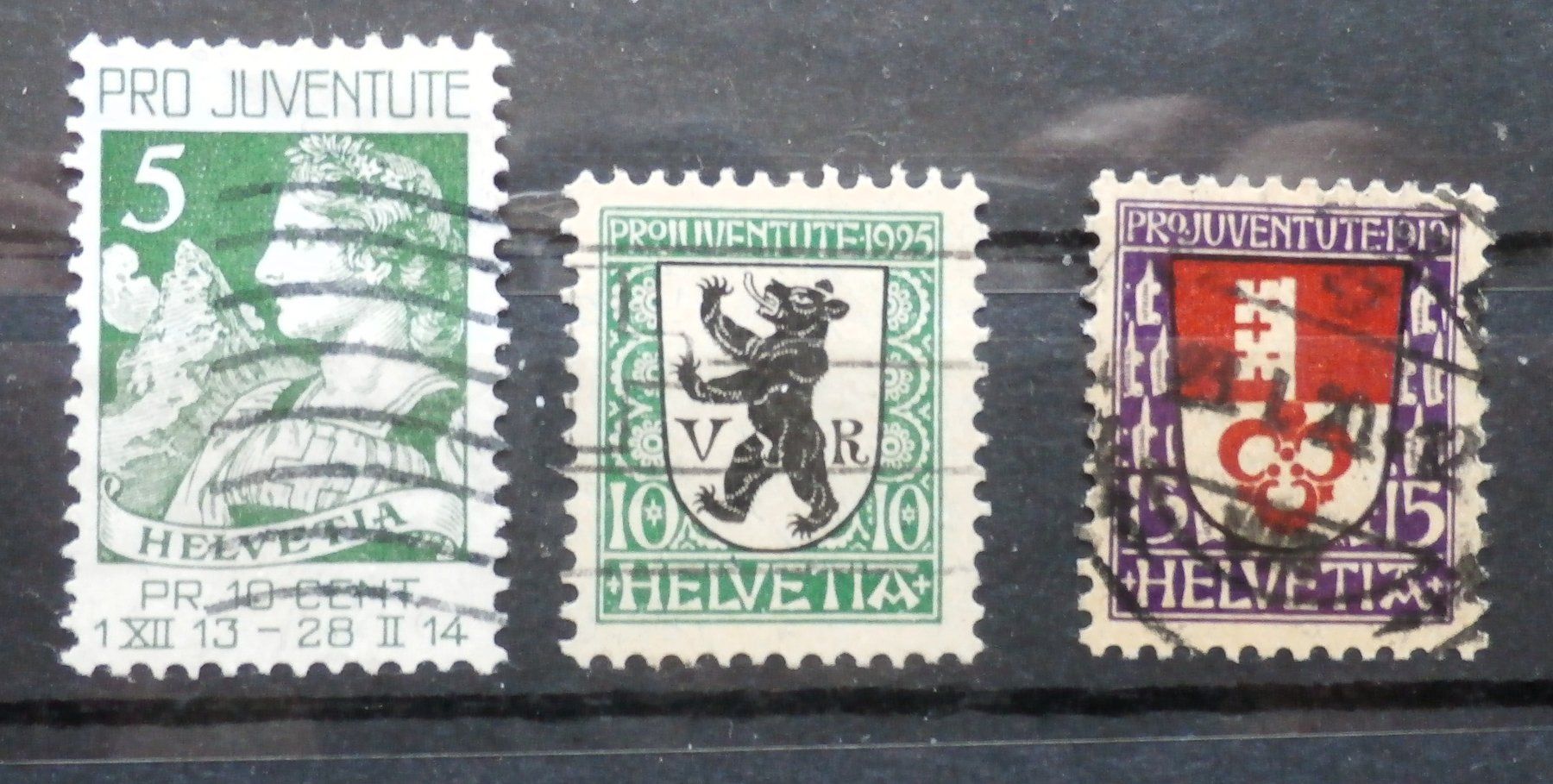 Alle Briefmarken: CH Pro Juventute 1913/1919/1925 – Neu (gemäss Beschreibung) aus Kehrsatz von Bernherb2 1