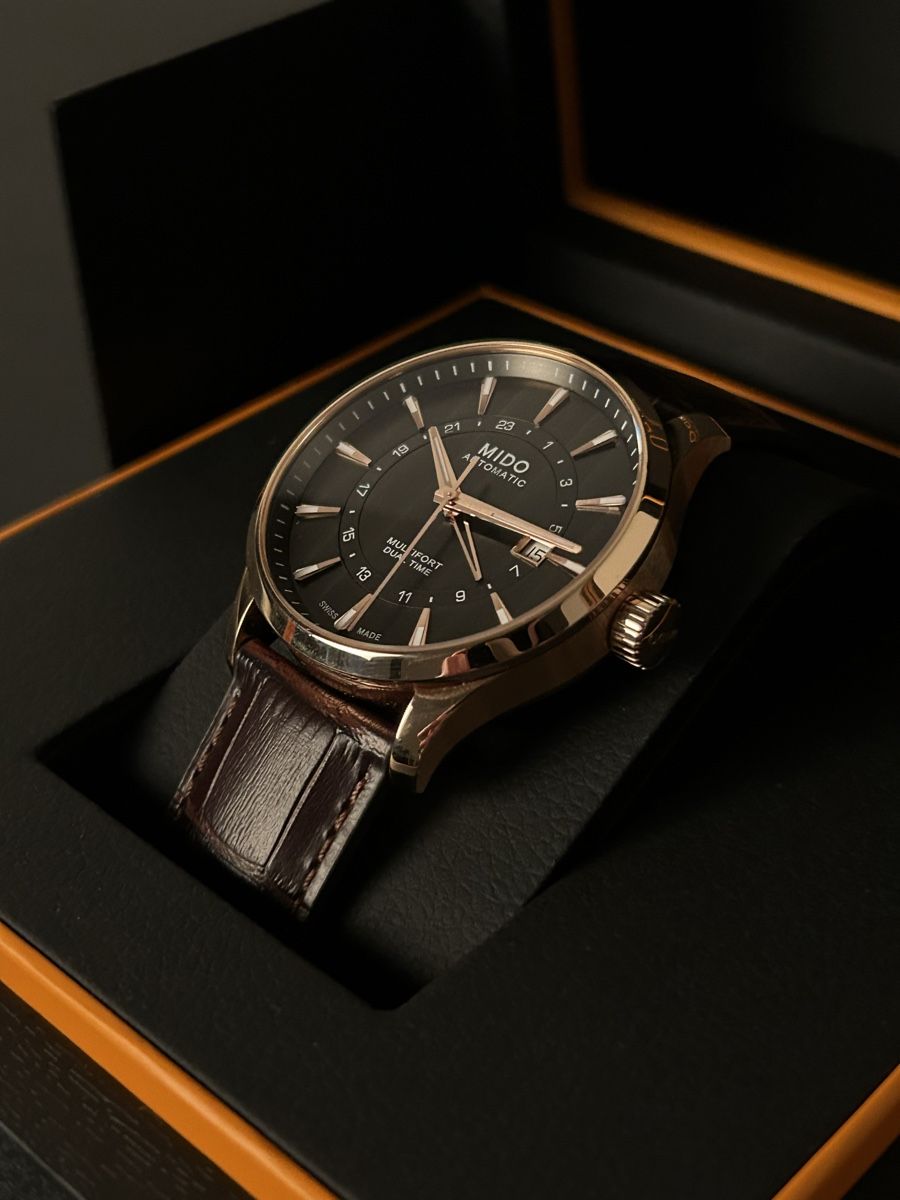 Mido Uhren: AB 1.- NEW FULL SET MIDO MULTIFORT GMT – Neu und originalverpackt aus Le Locle von Two_Time 2