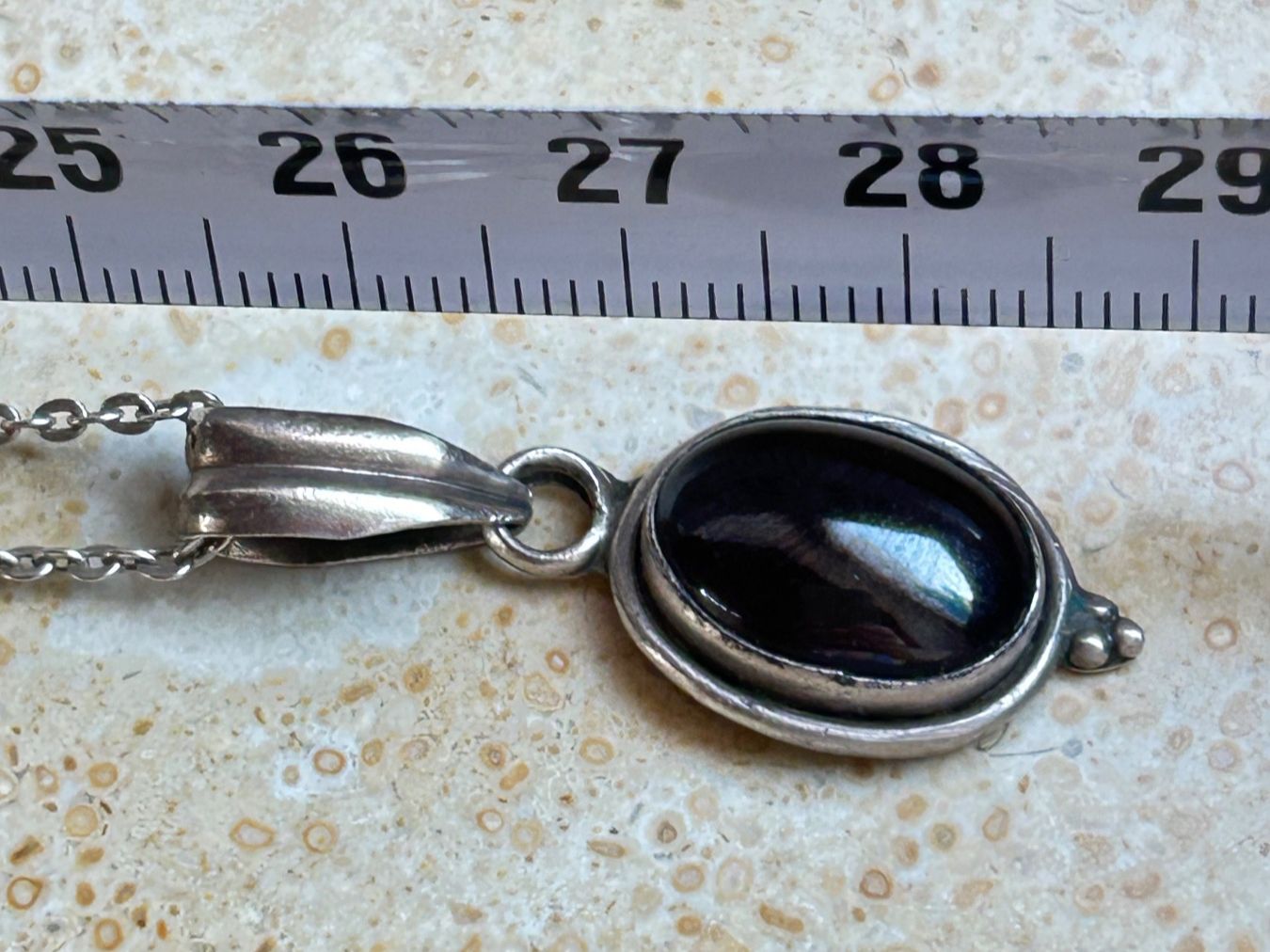 Catenine: Silberkette "oval protection " (52cm) – Usato da Dittingen venduto da Bellevista 5