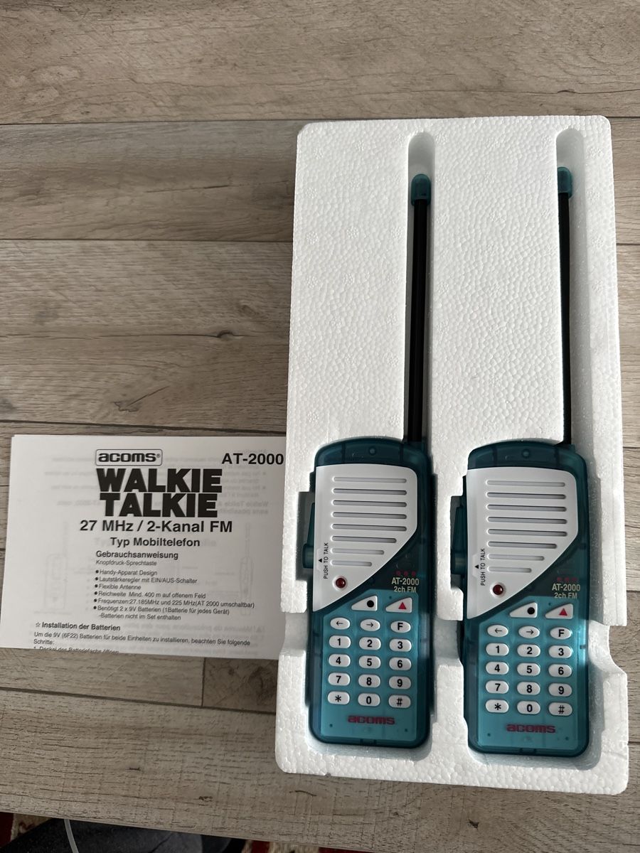 Radiocomunicazione: Funkgeräte ACOMS – Nuovo (secondo la descrizione) da Emmenbrücke venduto da Marktonline