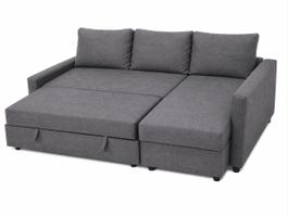 Sofa bed grey used