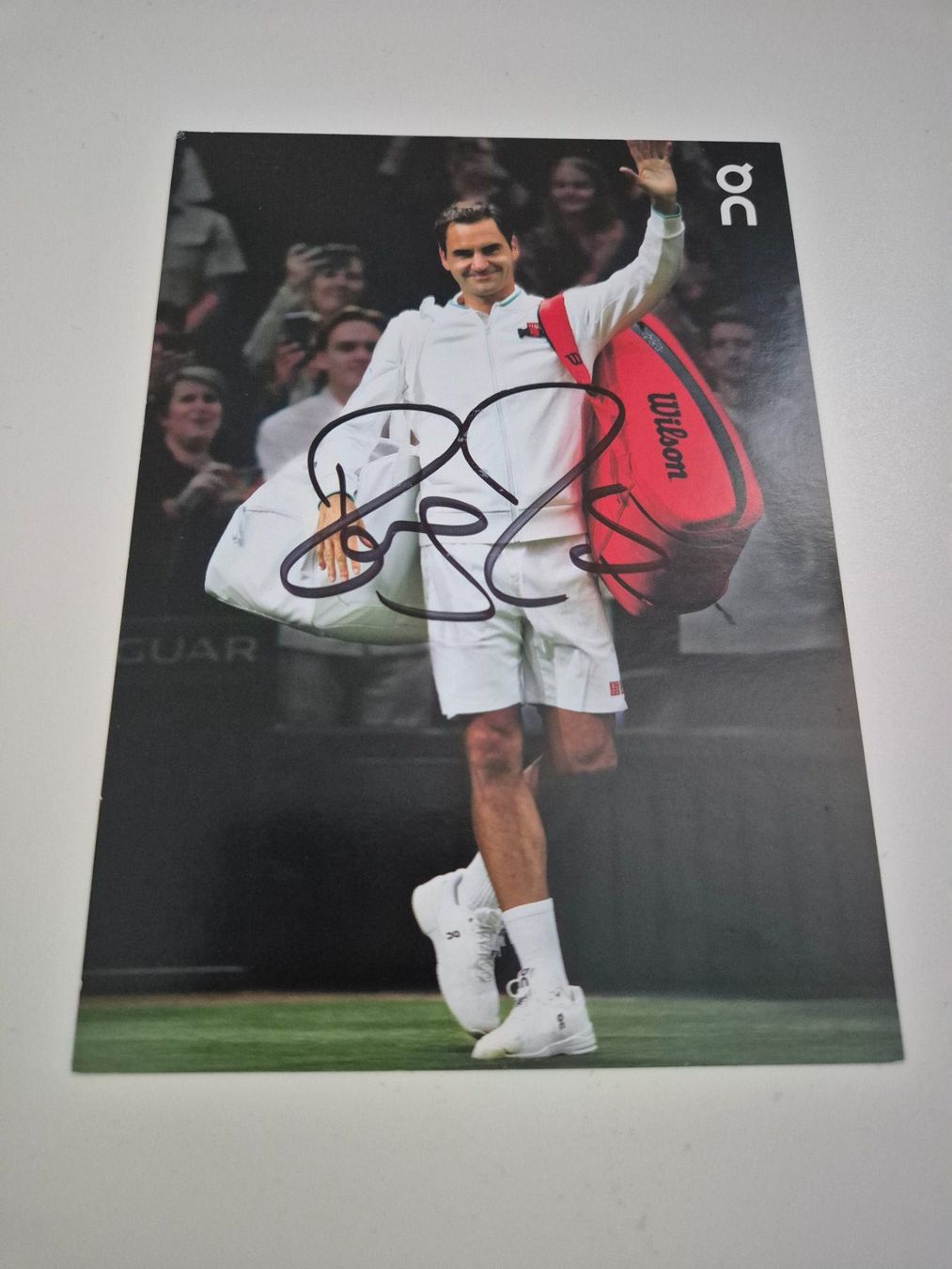 Autographes: Autogrammkarte Roger Federer Originalunterschrift – Neuf (Voir description) à Eglisau par nicij79