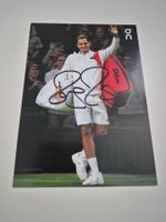 Autogrammkarte Roger Federer Originalunterschrift