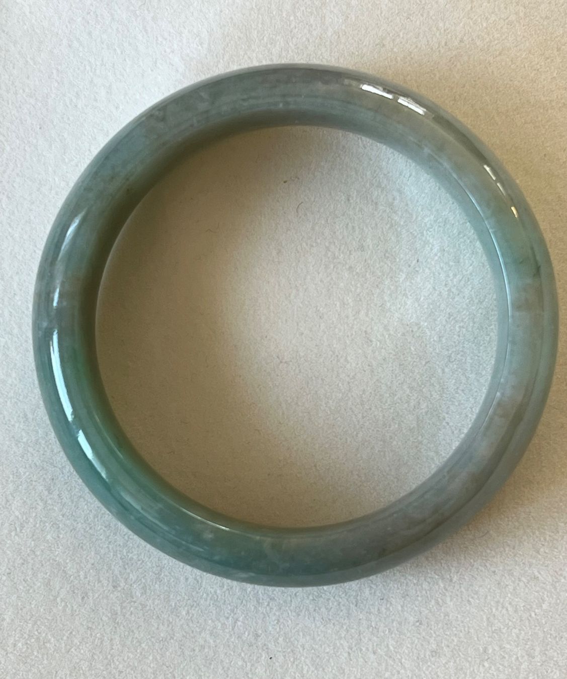 Bracciali & Braccialetti: Armreif Jadeite-Jade 58.4 mm Typ A – Nuovo (secondo la descrizione) da Bern venduto da Steinfieber