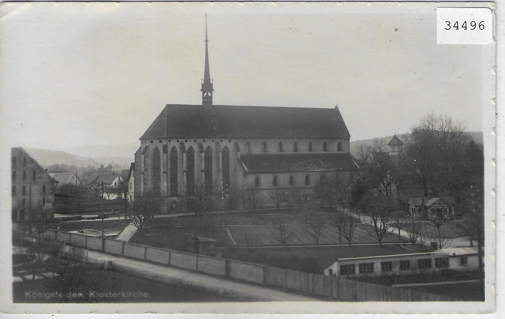 Cartoline postali: Königsfelden - Klosterkirche – Usato da Ettingen venduto da Kartenplanet