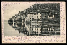 Gandria /Lugano, Villaggio sul lago con 