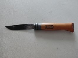 Opinel Taschenmesser Nr. 8 Holzgriff gebrauchter Zustand