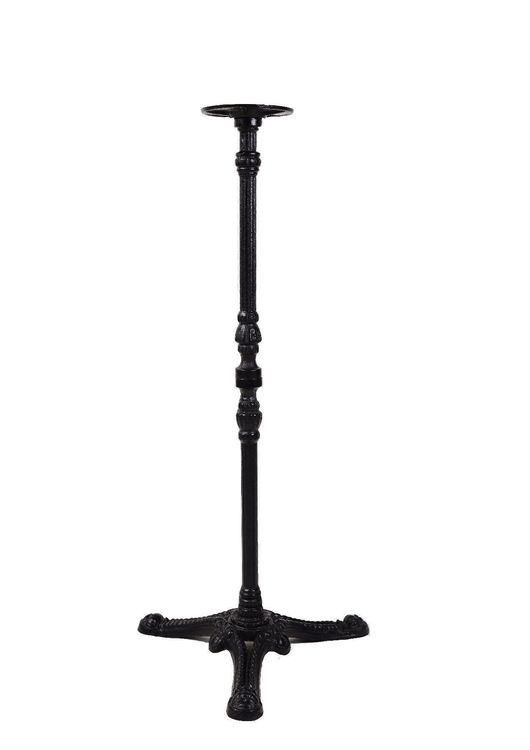 Gusseisen Bartisch-Fuß Schwarz - 45x98 - 108cm Hoch