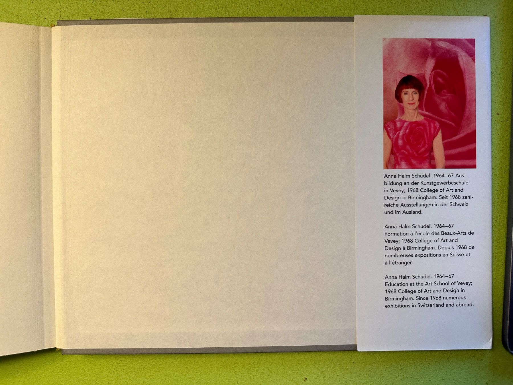 Bücher: Anna Halm Schudel: The never-ending journey. d/f/e – Gebraucht aus Zürich von allp 9