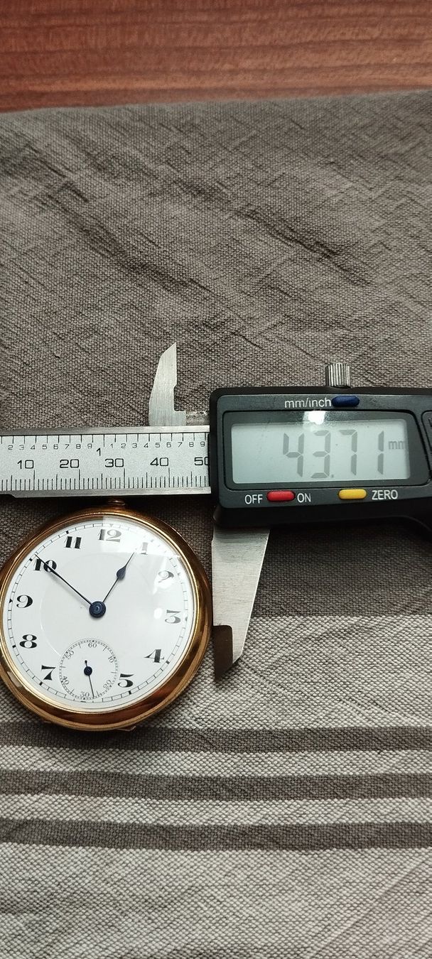 Orologi: montre de poche dorée – Usato da La Chaux-de-Fonds venduto da jac_9llg 6