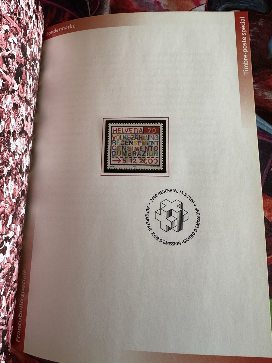 Alben: Schweizer Briefmarken Jahrbuch 2000 komplett postfrisch – Gebraucht aus Leutwil von Jaxon_withXx 6