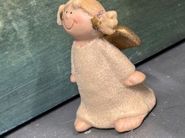 1 Engelsfigur, Weihnachten, 10 cm