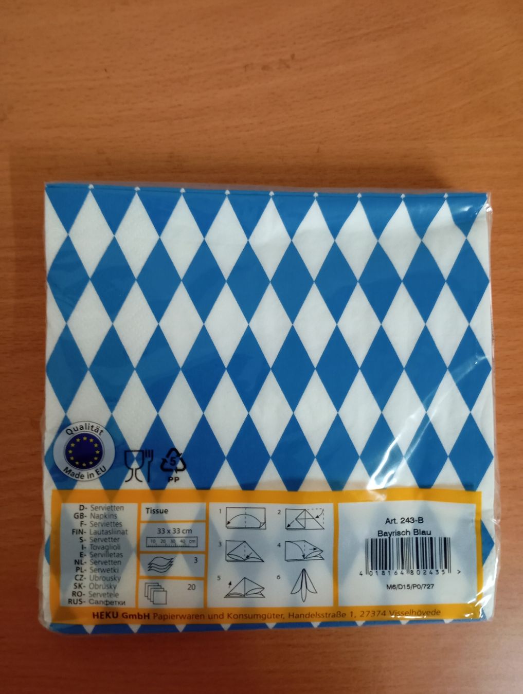 Tovaglioli: Servietten Deko Oktoberfest – Nuovo e nell'imballaggio originale da Winterthur venduto da pjuma01 1