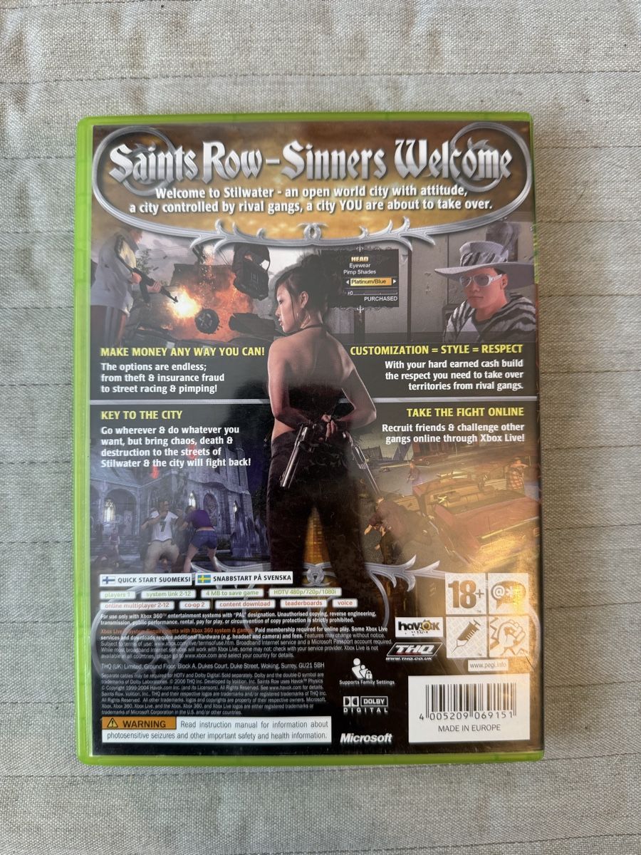 Microsoft Spiele: Saints Row für Xbox 360 – Gebraucht aus Thunstetten von Virus_33 2