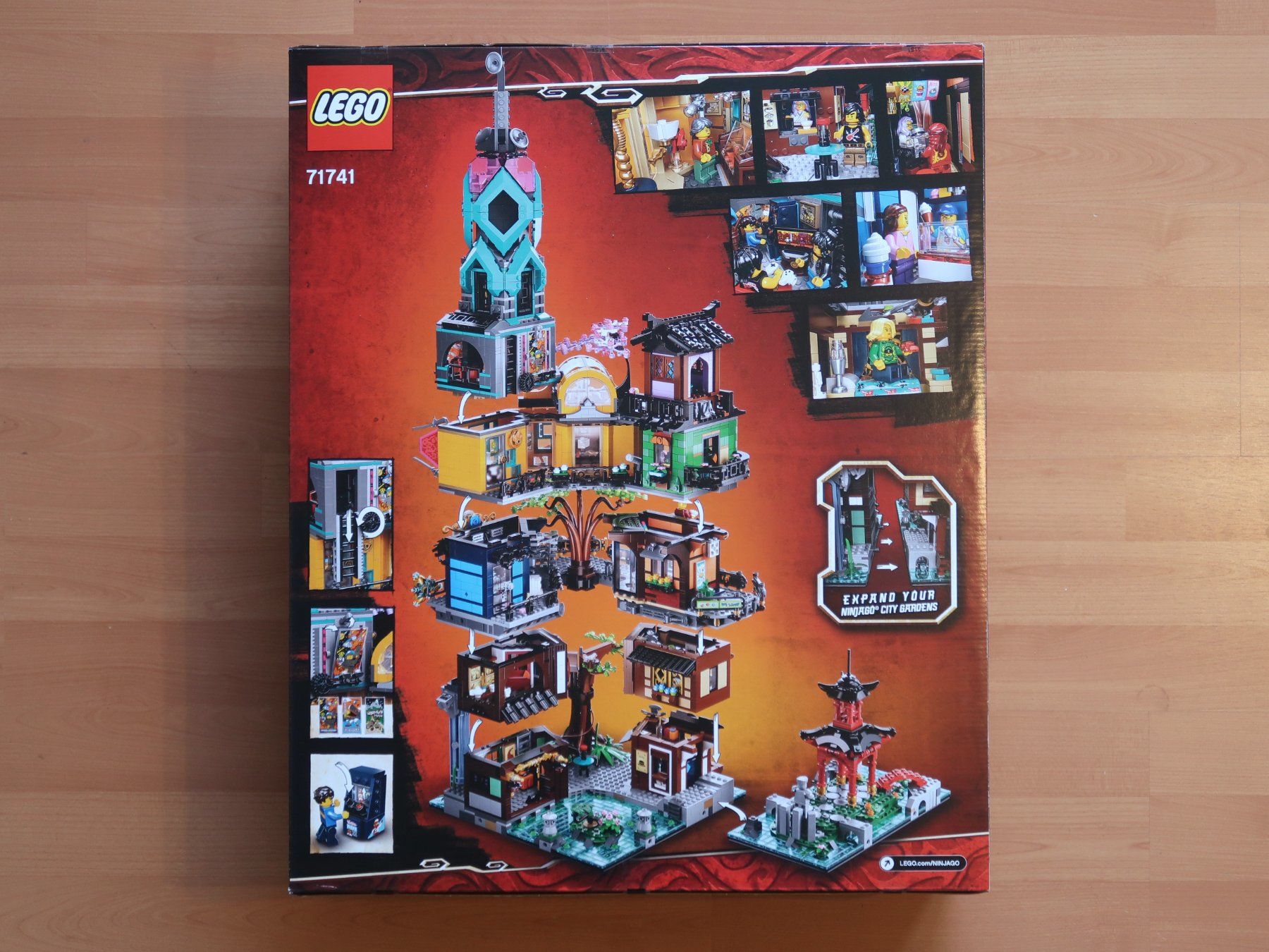 Lego Spielzeuge: Lego Ninjago 71741 City Gardens – Neu und originalverpackt aus Oberwil b. Büren von nih_qt5f 1