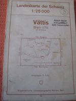 Landeskarte der Schweiz Vättis