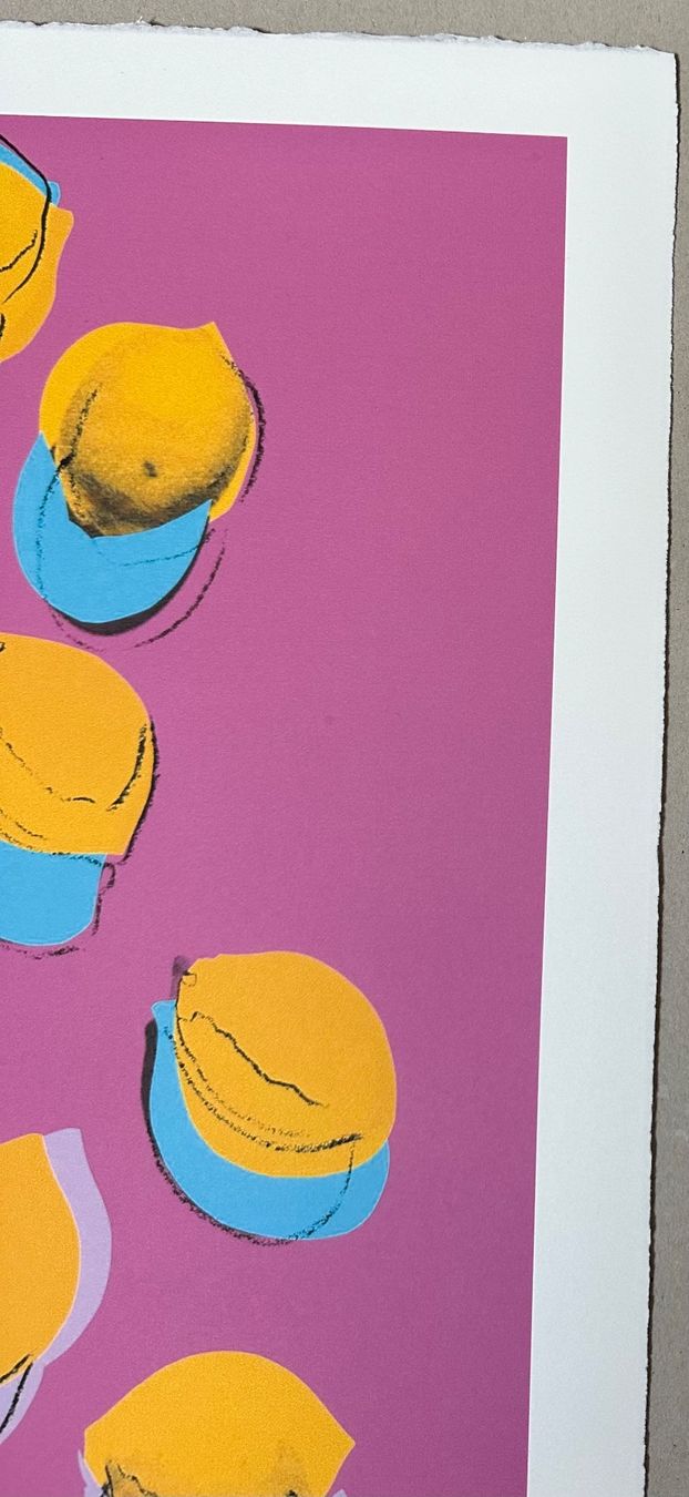 Gemälde: Andy Warhol: Lemons, POP Art 76/100 – Neu (gemäss Beschreibung) aus Meilen von Smgdesign 4