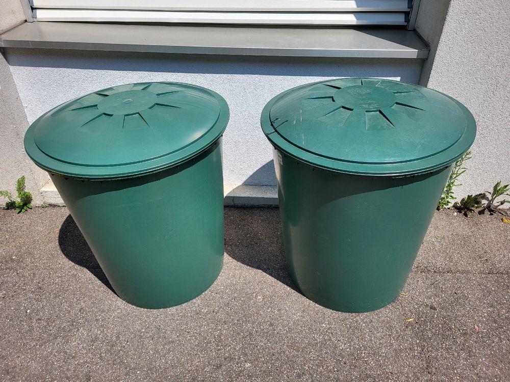 Regenfass Flow 240 Liter Anthrazit Zubehör Hortus