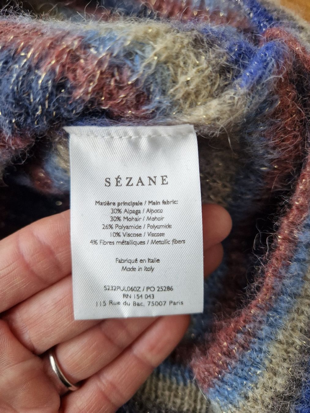 Sezane Maglioni & Felpe: Sézane Pullover gestreift – Usato da Eschenbach SG venduto da SanFranciscoCalifornia 3