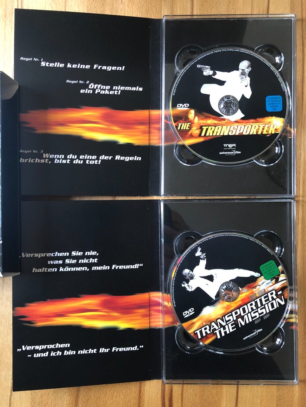 Alle DVDs: DVD The Transporter I + II Collector's Box – Gebraucht aus Basel von Dasbrauchstdu 2
