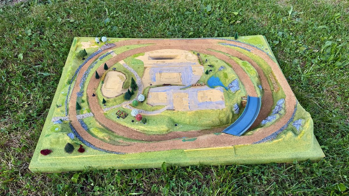Märklin Modellini di ferrovie: Märklin Anlage 100x140 cm – Usato da Lüchingen venduto da phlanlab 3