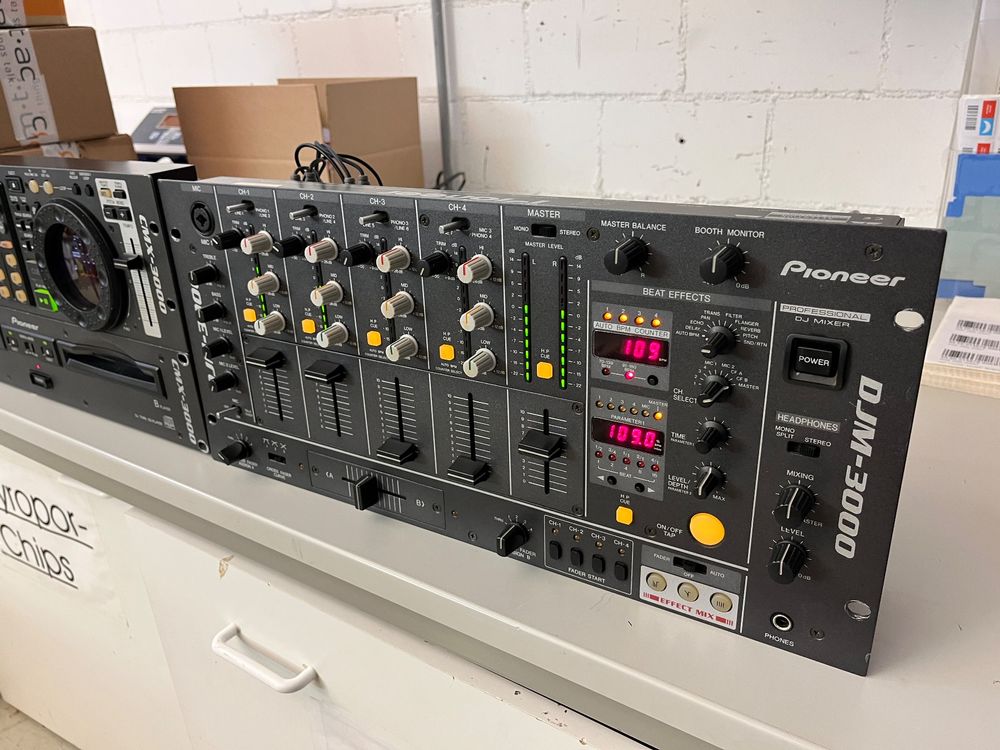 Pioneer Profi DJ-Set DJM-3000 + CMX-3000 | Kaufen auf Ricardo