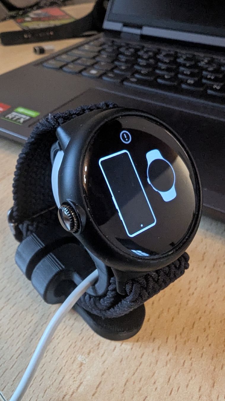 Google Smartwatch: Google Pixel Watch Smartwatch Black LTE – Gebraucht aus Etzgen von Brato4452