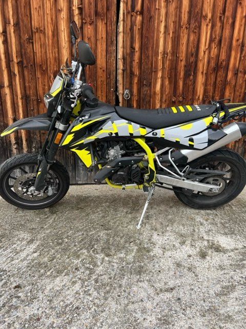 Accossato Aluminium Lenker Silber Für SWM SM 125 R/Factory C2 Ab 2021 - 22x5 Mm