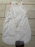 Süsser Mädchen Schlafsack 70 cm weiss rosa Sterne