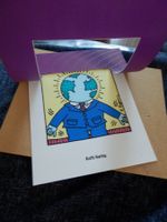 KEITH HARING - 3D Litho - "Global Man" - 32 x 40cm