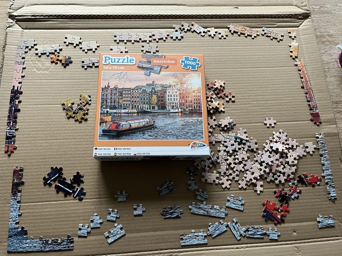 Puzzle: Puzzle Amsterdam, 1000 Teile – Usato da Eschenbach SG venduto da Joey-Li 1