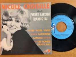Nicole Croisille - Chante Pierre Barouh / 7" EP - 1. France