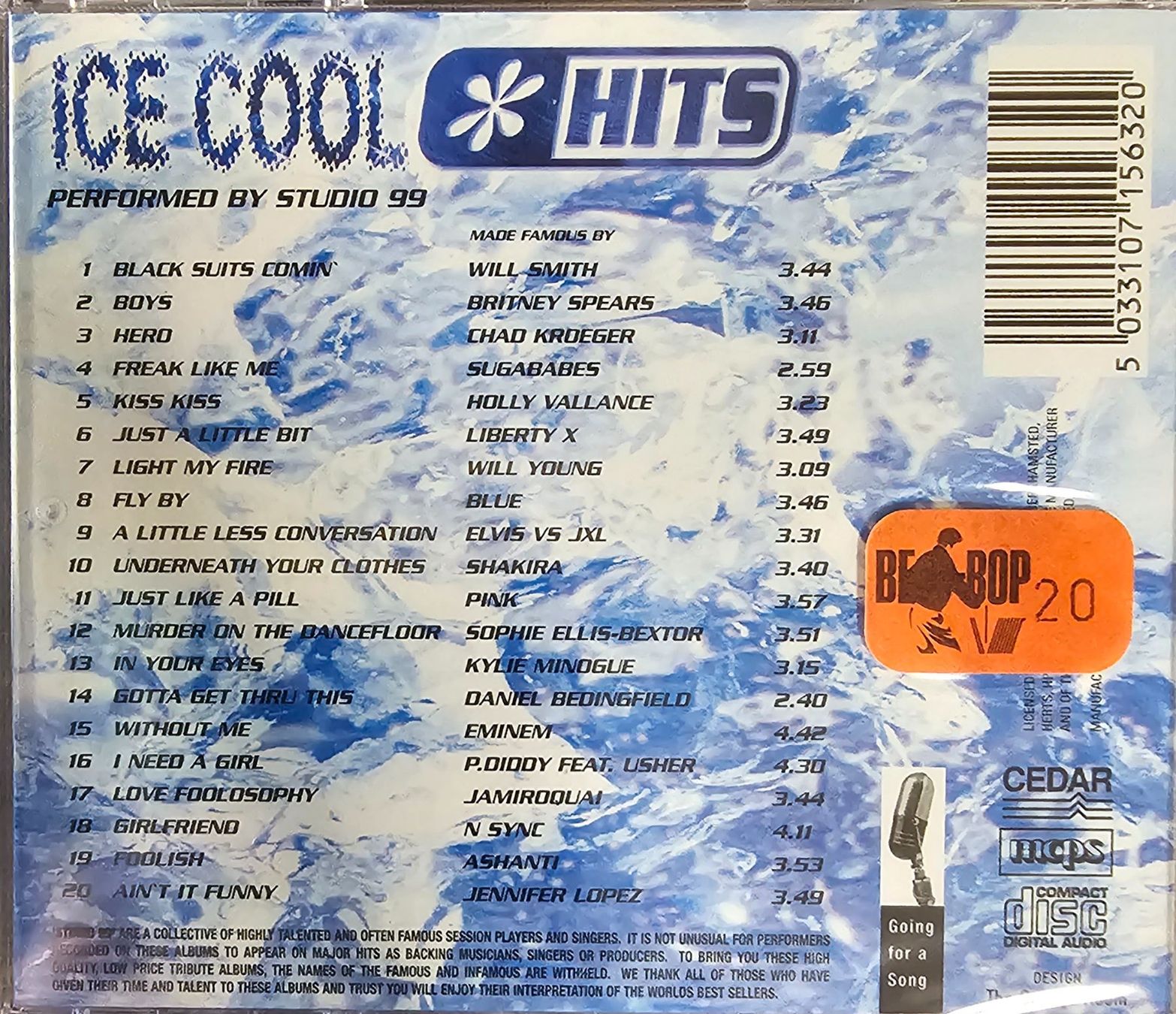 CD: Studio 99 - Ice Cool Hits – Nuovo e nell'imballaggio originale da Wahlen b. Laufen venduto da Cg10 1