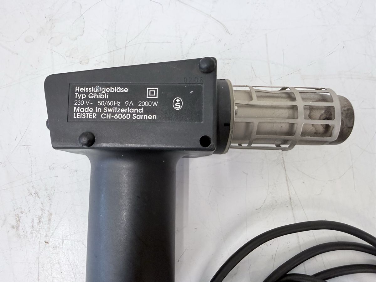 Tutte le macchine: Heissluftgebläse LEISTER Typ GHIBLI 2000W – Usato da Schupfart venduto da philippb06 2