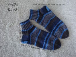 Socken handgestrickt  Gr.35-36 (Knöchelsocken)