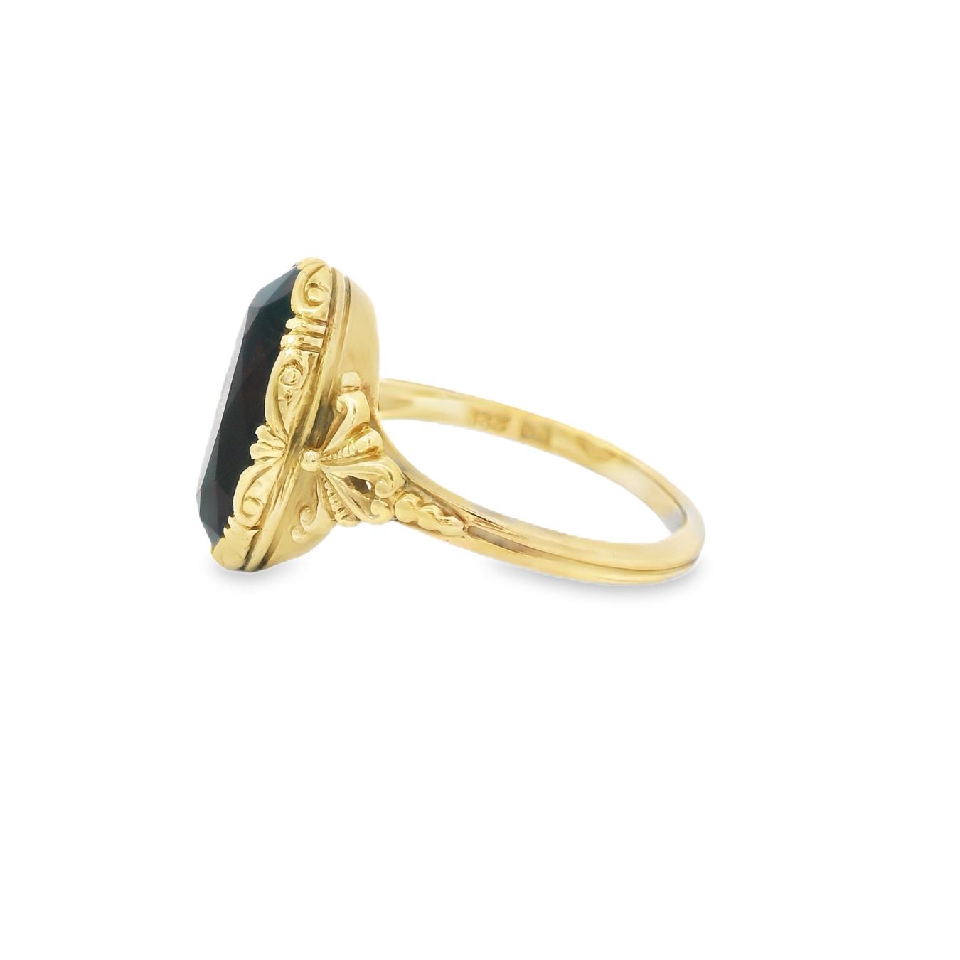 Anelli: Antik Jugendstil Madeira Citrin 9k Gold – Usato da Embrach venduto da estzeh1 8