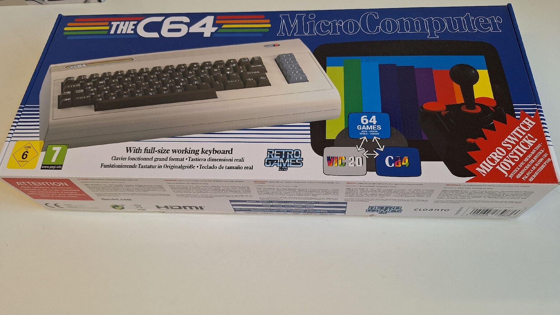 Commodore Konsolen: The C64 Maxi - Spielekonsole ovp – Gebraucht aus Wädenswil von RetroManiac86 2