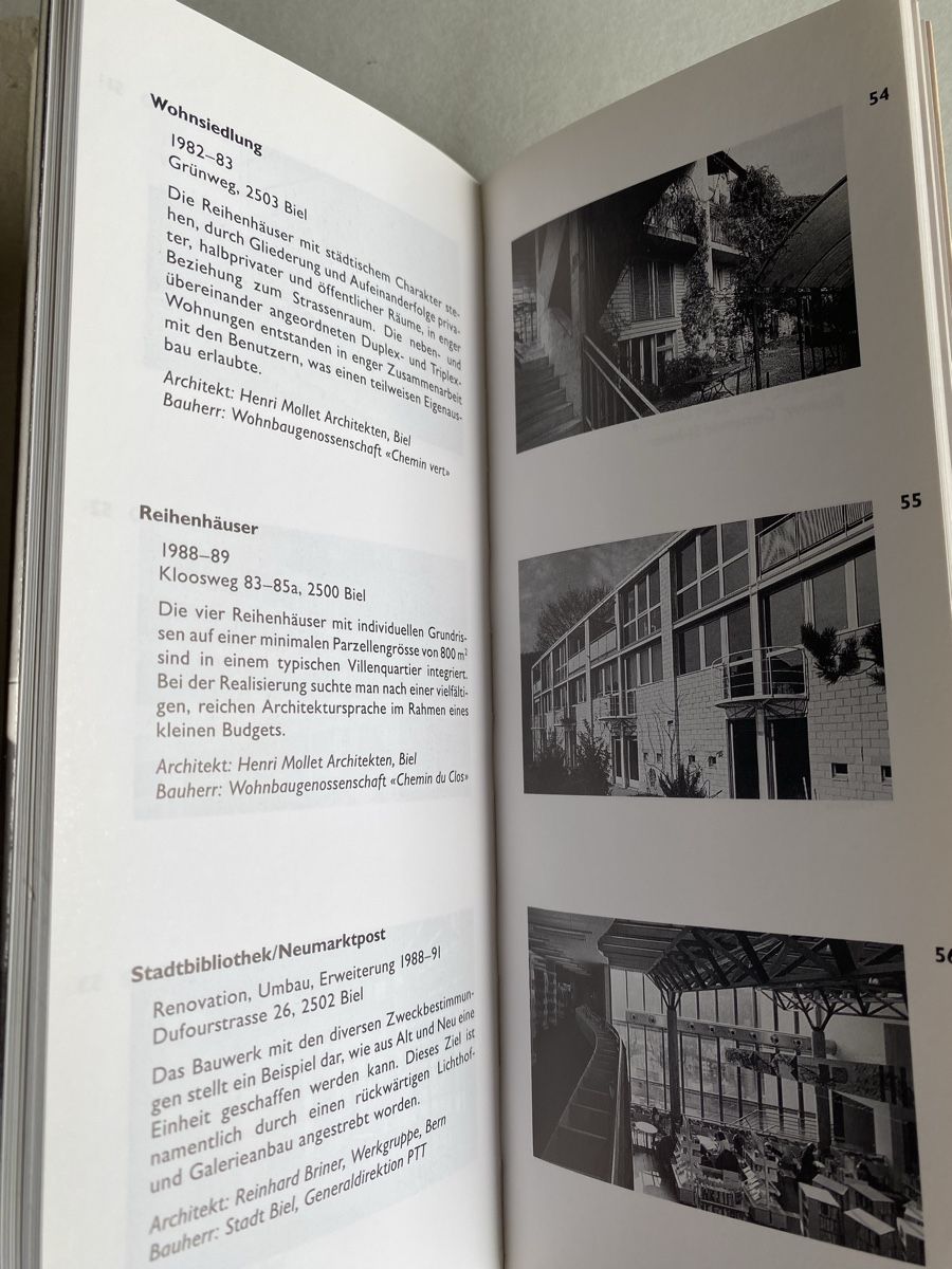 Bücher: Bern Architecture Guide 1960-1990 - Great Condition! – Gebraucht aus Zürich von lesgarcons 2