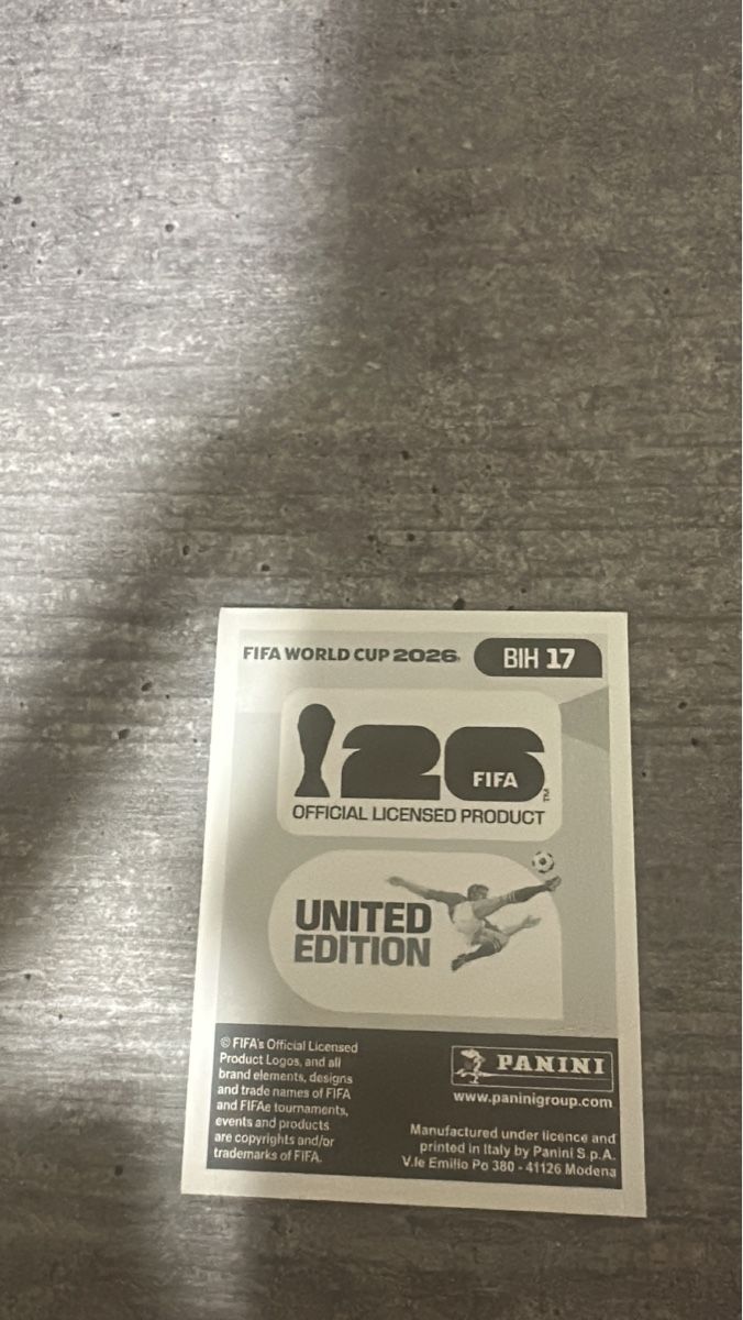 Panini Carte collezionabili: BIH 17 , FIFA WORLD CUP 2026 PANINI  – Nuovo (secondo la descrizione) da Frauenfeld venduto da 1PegPeg1 1