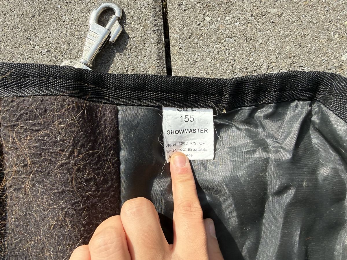 Coperte & Accessori: Pferdedecke Showmaster Sternenmuster Grösse 155 cm – Usato da Fehraltorf venduto da viv_8nfb 2