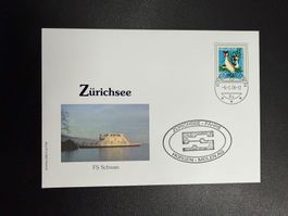Schweizer Schiffspost Zürichsee-Fähre Schwan 2006