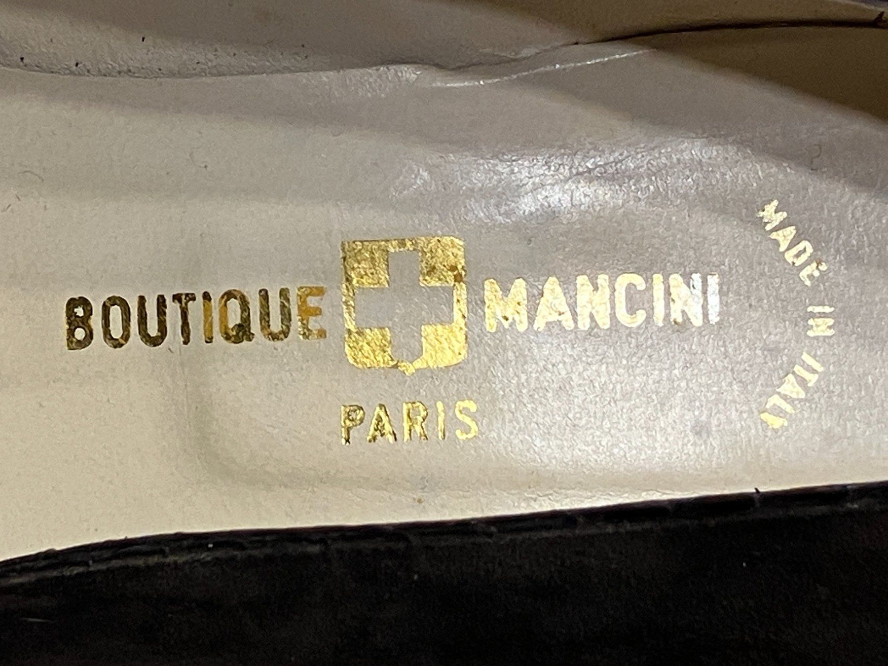 Scarpe da donna: Escarpins cuir René Mancini Paris. Taille 38 – Usato da Chêne-Bougeries venduto da Vintage-Era 6