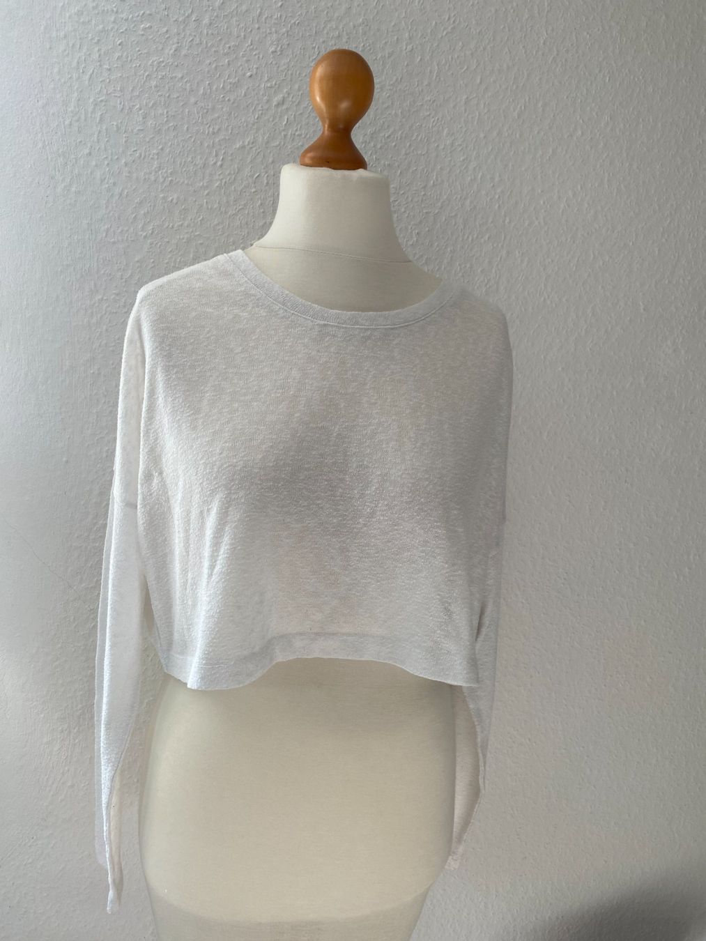 Pullover & Sweatshirts: dünner kurzer Sommerpulli in Gr. L (40) – Gebraucht aus Stetten SH von bijoux18
