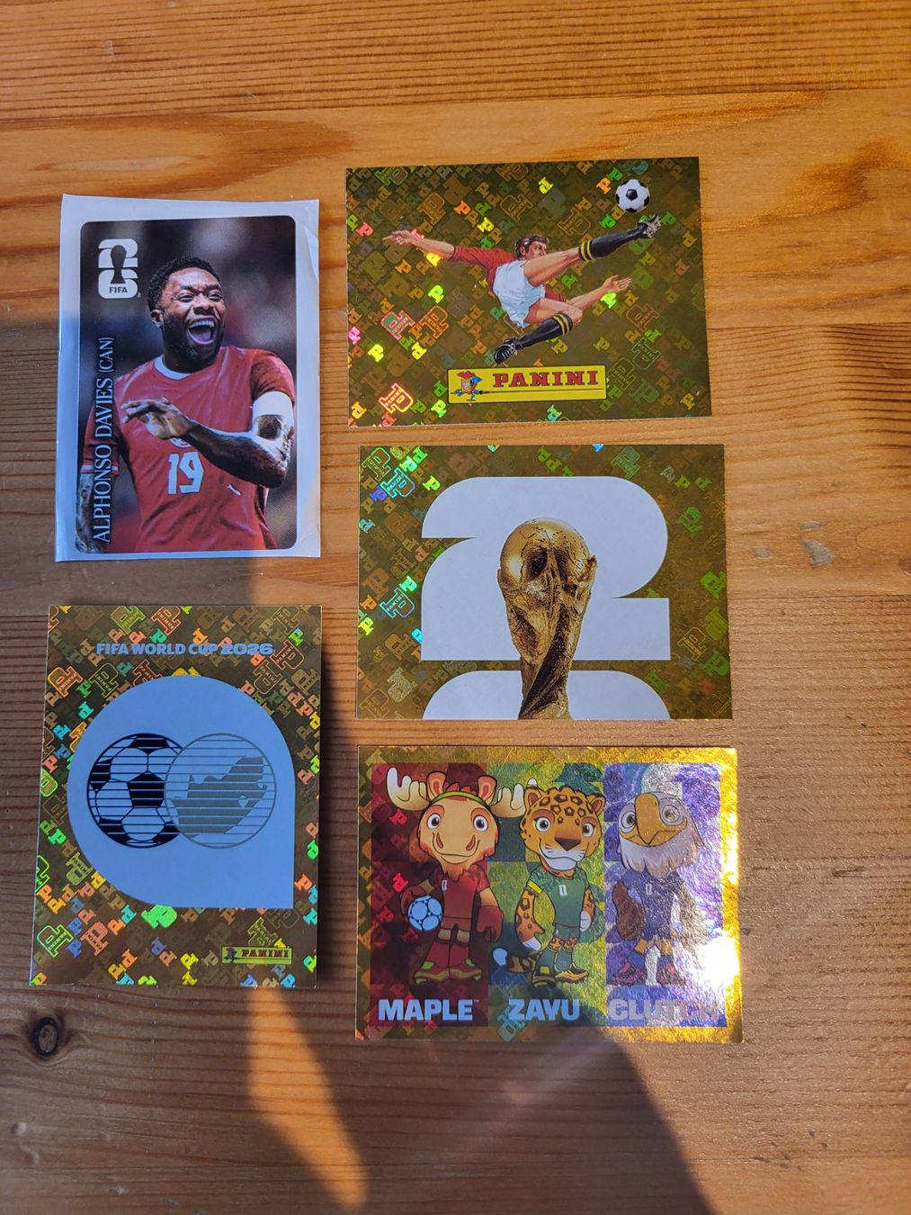 Panini Carte collezionabili: Set 5 Sticker - Panini - WM 2026 – Usato da Wittenbach venduto da Blauerwolf