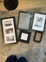 5 Bilderrahmen – IKEA / Bodum – schwarz