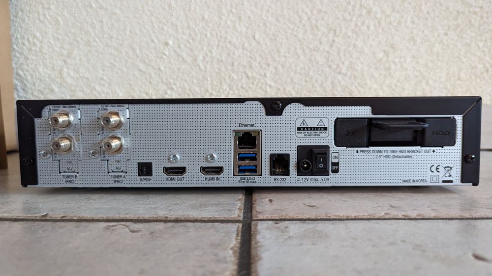 Vu+ DUO 4K mit 1000GB Festplatte Kaufen auf Ricardo