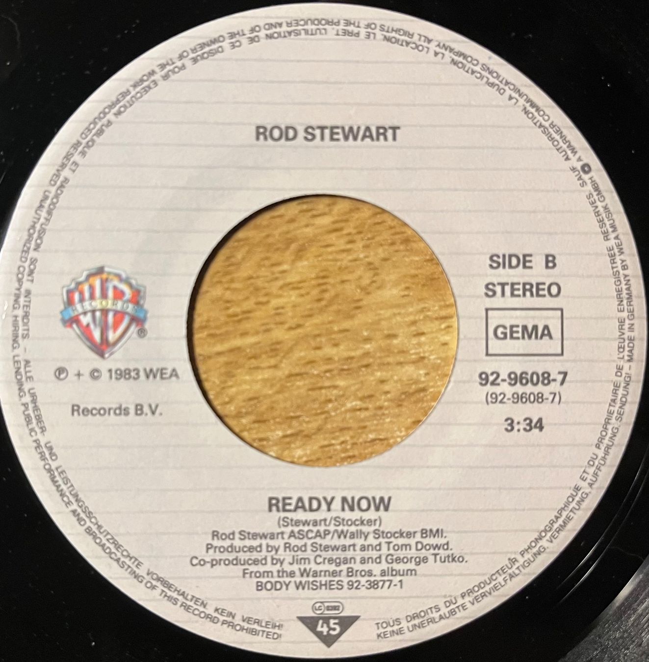 Schallplatten: ROD STEWART - BABY JANE – Gebraucht aus Bussigny von vinyl-pas-cher 3
